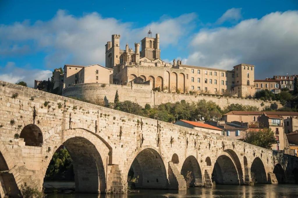 Charmante Maison T2 De Plein Pied Avec Exterieur Calme Aux Arenes Villa Béziers Exterior foto