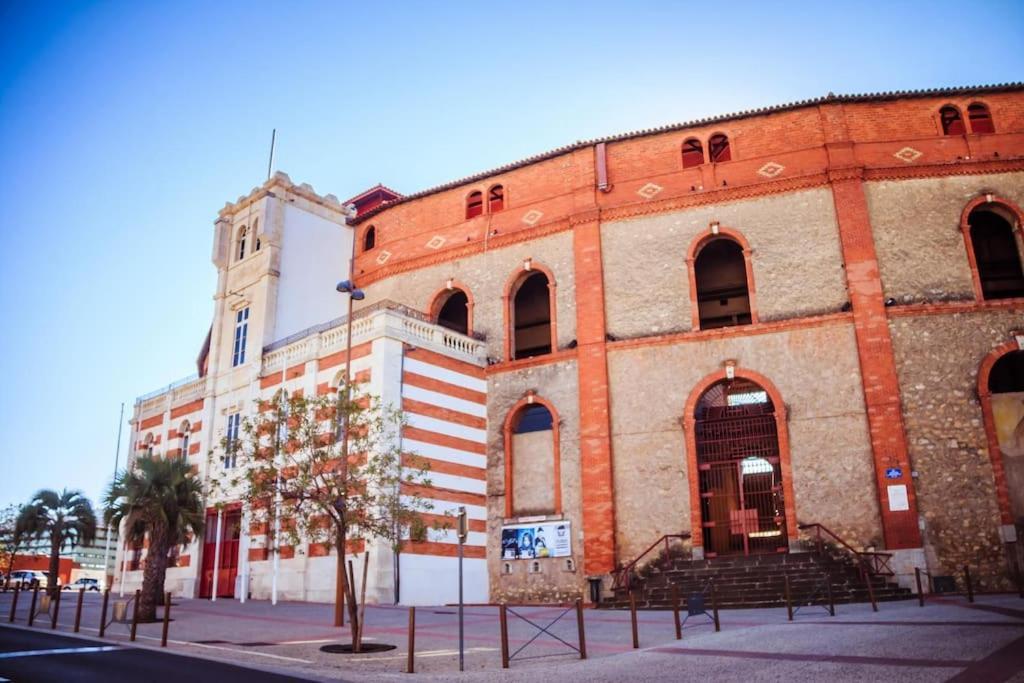 Charmante Maison T2 De Plein Pied Avec Exterieur Calme Aux Arenes Villa Béziers Exterior foto